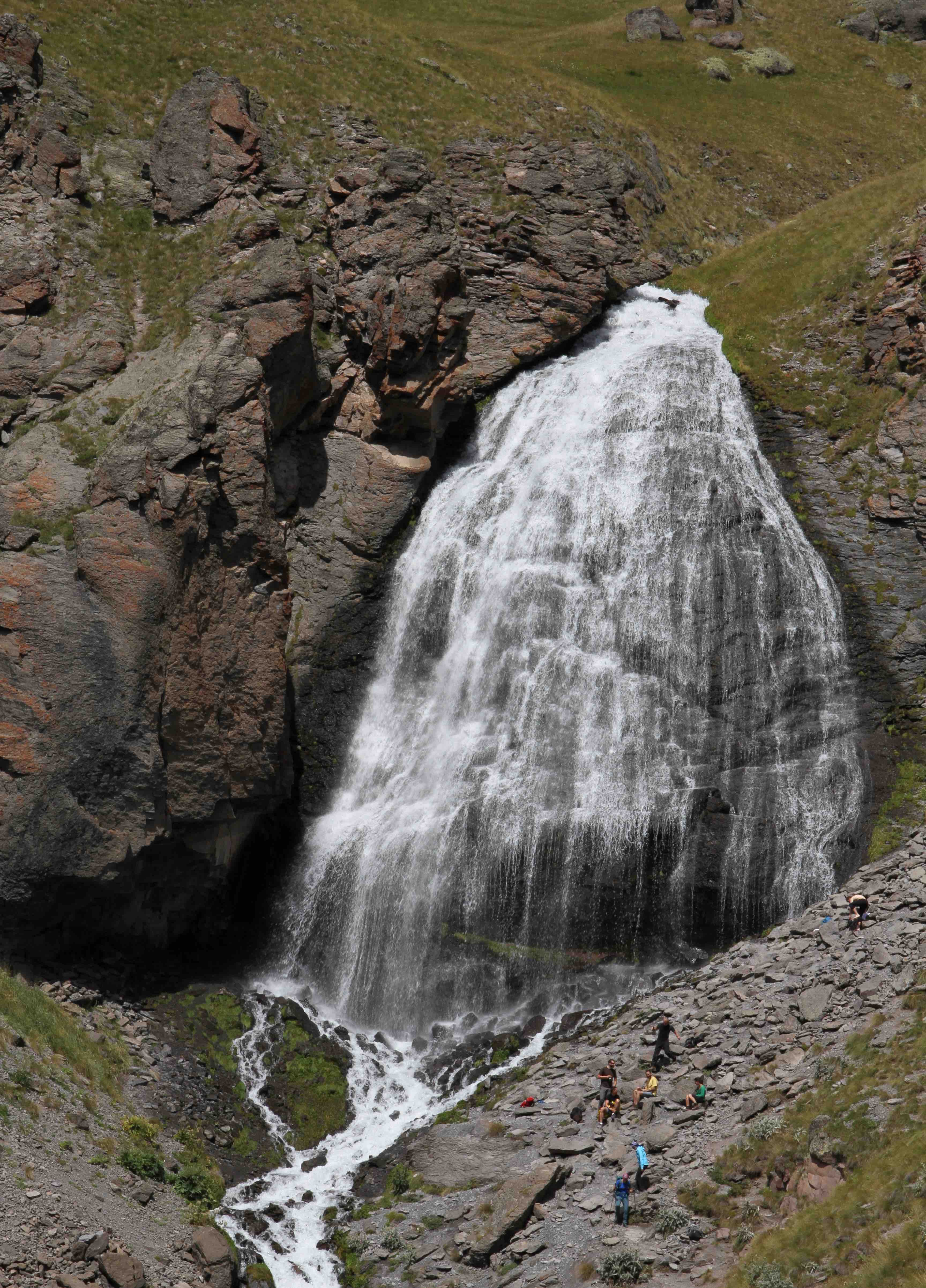 Elbrus 1. Wodospad Wlosy dziewicy