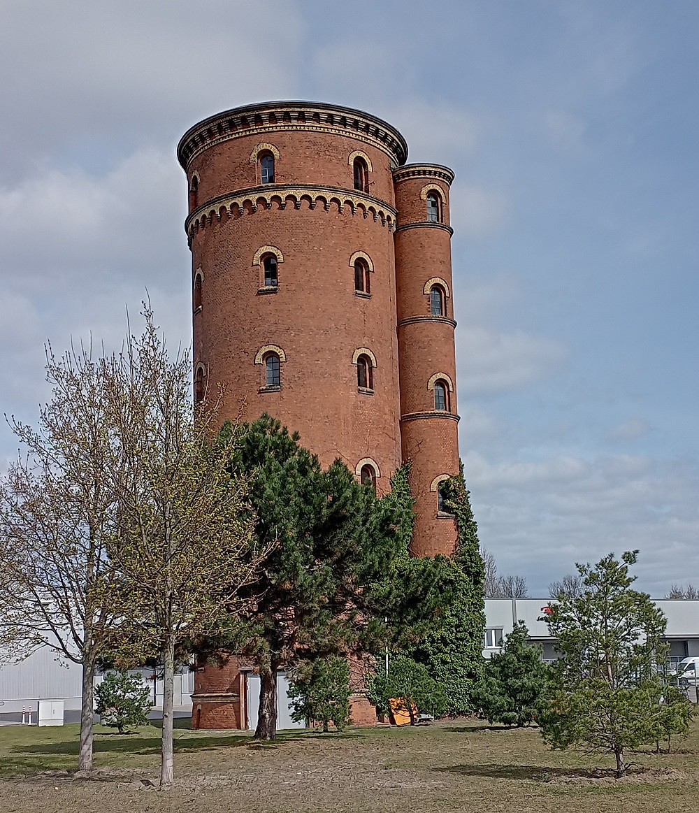 Wasserturm im ehemaligen Gaswerk Charlottenburg II